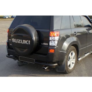 Protector Trasero AK003 Negro (Acero Inoxidable) Suzuki Grand Vitara 2005-2017 foto 2