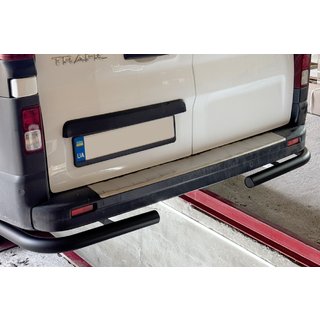 Esquinas traseras Black (2 uds, acero inoxidable) Fiat Talento 2016- foto 1