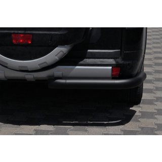 Barra Trasera AK003 Negra (Acero Inoxidable) Mitsubishi Pajero Wagon III 1999-2006 foto 2