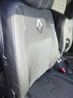 Renault Megane III 2009-2016 Fundas de Asientos de Coche (Cuero Ecológico↗Tela, Premium) foto 8