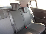 Renault Megane III 2009-2016 Fundas de Asientos de Coche (Cuero Ecológico↗Tela, Premium) foto 19
