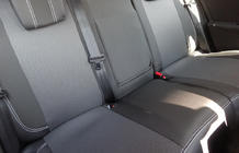 Renault Megane III 2009-2016 Fundas de Asientos de Coche (Cuero Ecológico↗Tela, Premium) foto 20