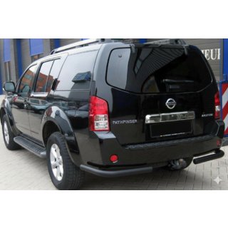 Barra Trasera AK003 Negra (Acero Inoxidable) Nissan Pathfinder R51 2005-2014