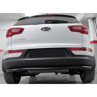 Barra Trasera AK002 Negra (Acero Inoxidable) Kia Sportage 2010-2015