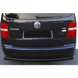 Protector Trasero AK002 Negro (1 ud, Acero Inoxidable) Volkswagen Touran 2003-2010