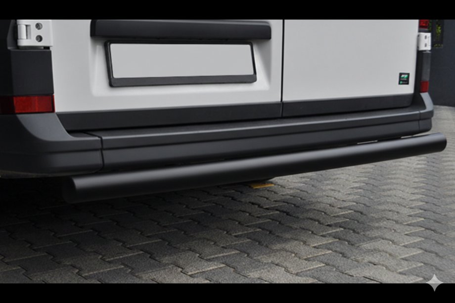 Man TGE 2017- Protector Trasero AK002 Negro (Acero Inoxidable) Image