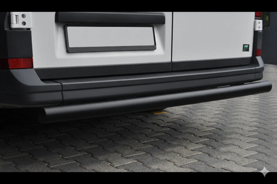 Man TGE 2017- Protector Trasero AK002 Negro (Acero Inoxidable) Image