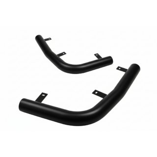 Esquinas traseras AK003 Negro (2 uds, acero inoxidable)