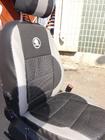 Skoda Octavia II A5 2006-2010 Fundas de Asientos de Coche (Polipiel↗Tela, Premium) foto 21