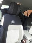 Skoda Octavia III A7 2013-2019 Fundas de Asientos de Coche (Polipiel↗Tela, Premium) foto 16