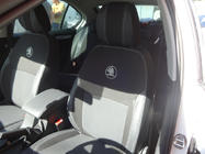 Skoda Octavia III A7 2013-2019 Fundas de Asientos de Coche (Polipiel↗Tela, Premium) foto 17