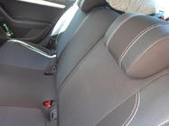 Skoda Octavia III A7 2013-2019 Fundas de Asientos de Coche (Polipiel↗Tela, Premium) foto 30