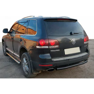 Protector trasero AK002 Negro (2 uds, acero inoxidable) foto 1