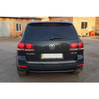 Protector trasero AK002 Negro (2 uds, acero inoxidable) foto 4