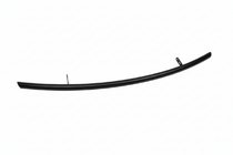 Mitsubishi Outlander 2001-2006 Barra Trasera AK002/2 Negra (Acero Inoxidable) foto 4