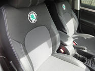 Skoda Superb 2001-2009 Fundas de Asientos de Coche (Polipiel↗Tela, Premium) foto 6