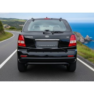 Barra Trasera AK012 Negra (Acero Inoxidable)