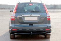 Honda CRV 2007-2011 Barra Trasera AK008 Negra (Acero Inoxidable) foto 1
