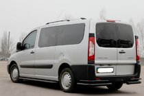 Citroen Jumpy 2007–2017 Esquinas traseras Double Black (2 uds., acero inoxidable) foto 3