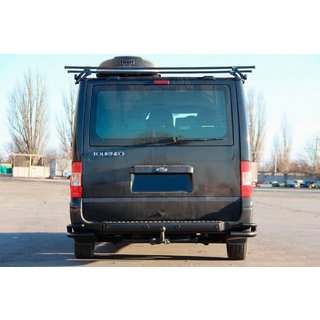 Esquinas Traseras AK003-Double Black (Acero Inoxidable) Ford Transit 2000–2014 foto 3