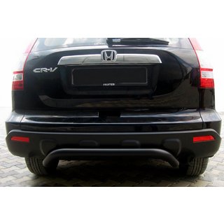 Barra Trasera AK007 Negra (Acero Inoxidable)