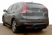 Honda CRV 2012-2016 Barra Trasera AK007 Negra (Acero Inoxidable) foto 1