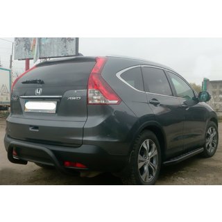 Barra Trasera AK007 Negra (Acero Inoxidable) Honda CRV 2012-2016 foto 2
