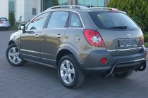 Opel Antara 2006-2017 Barra Trasera AK007-1 Negra (Acero Inoxidable) foto 3