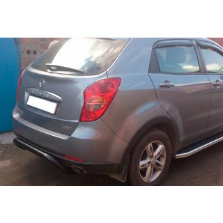 Barra Trasera AK007 Negra (Acero Inoxidable) SsangYong Korando 2010-2019 foto 4