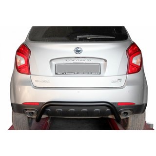 Barra Trasera AK007 Negra (Acero Inoxidable) SsangYong Korando 2010-2019 foto 1