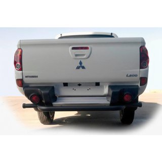 Protector Trasero AK007 Negro (Acero Inoxidable) Mitsubishi L200 2006-2015