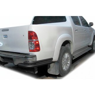 Esquinas Traseras AK003-Doble Black (Acero Inoxidable) Toyota Hilux 2006-2015