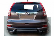 Honda CRV 2017-2022 Barra Trasera AK007 Black (2016-2019, Acero Inoxidable) foto 1