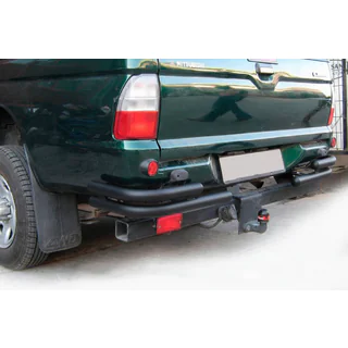 Esquinas traseras AK003-Double Black (2 uds., acero inoxidable)