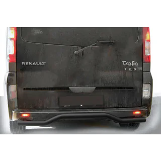 Protector Trasero AK006 Negro (Acero Inoxidable) foto 1