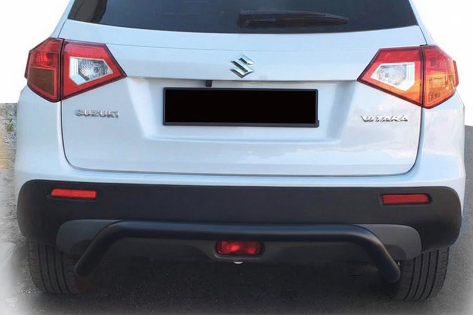 Suzuki Vitara 2015- Protector Trasero AK007 Negro (Acero Inoxidable) Foto 1