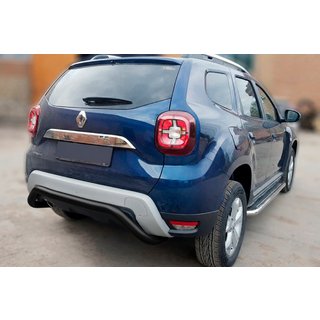 Protector Trasero AK007 Negro (Acero Inoxidable) Dacia Duster 2018-2024 foto 3