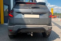 Renault Duster 2024- Protector Trasero AK007 Negro (Acero Inoxidable) foto 1