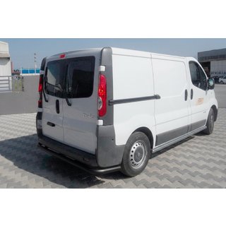 Protector Trasero AK005 Negro (Acero Inoxidable) foto 1