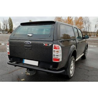 Protector Trasero AK005 Negro (Acero Inoxidable) foto 3