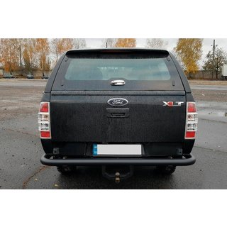 Protector Trasero AK005 Negro (Acero Inoxidable) foto 4