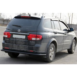 Barra Trasera AK005 Negra (Acero Inoxidable) SsangYong Kyron 2005-2014 foto 3