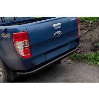 Protector Trasero AK005 Black (2011-2018, Acero Inoxidable) foto 1