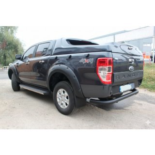 Protector Trasero AK005 Black (2011-2018, Acero Inoxidable) foto 3