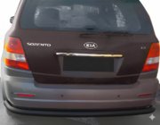 Kia Sorento I BL 2002-2009 Barra Trasera AK005 Negra (Acero Inoxidable) foto 2