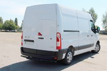 Renault Master 2011-2023 Barra Trasera AK011 Negra (Acero Inoxidable) foto 2