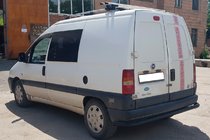 Fiat Scudo 1996-2007 Protector Trasero AK005 Negro (Acero Inoxidable) foto 2
