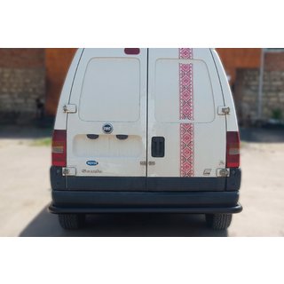 Protector Trasero AK005 Negro (Acero Inoxidable) foto 1