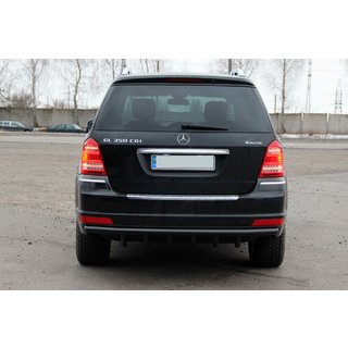 Barra Trasera AK-style Negra (Acero Inoxidable) foto 1