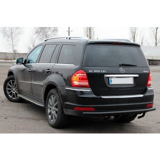 Barra Trasera AK-style Negra (Acero Inoxidable) foto 2